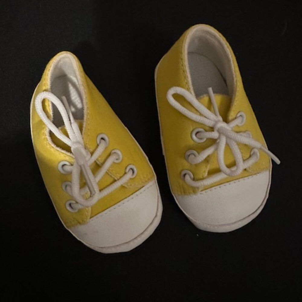 Mustard Infant Soft Crib Shoes    7329   NWT Boutique